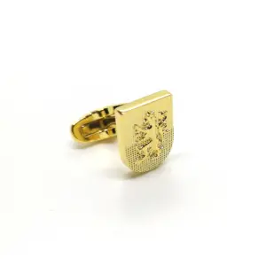 Boutons de manchette d&rsquo;Oultremont dorés – Arte Del Fai