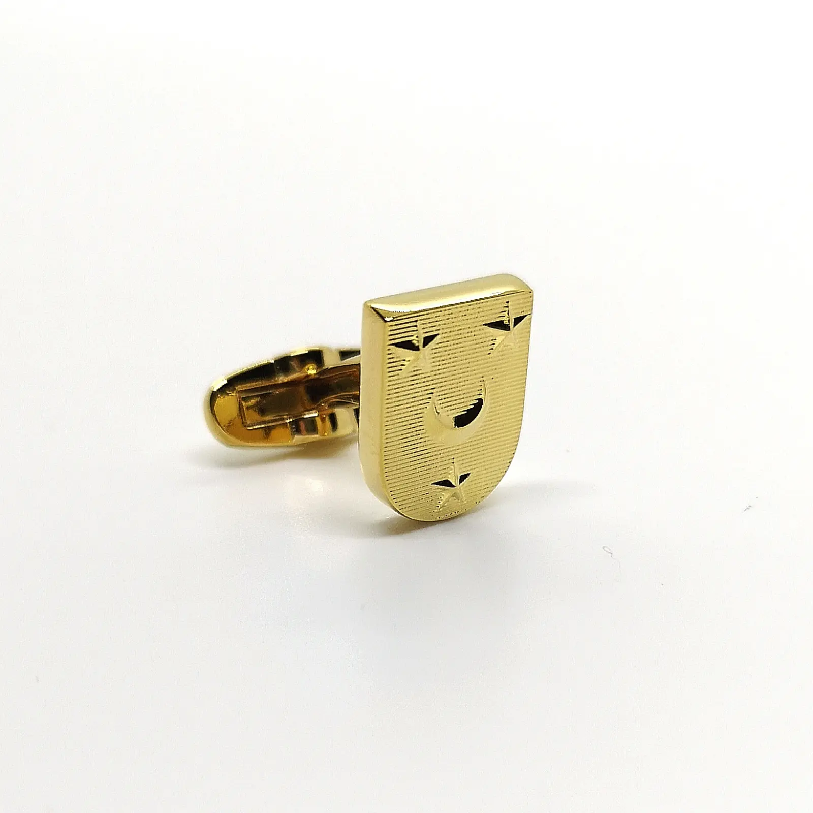 Boutons de manchette de Dorlodot dorés – Arte Del Fai
