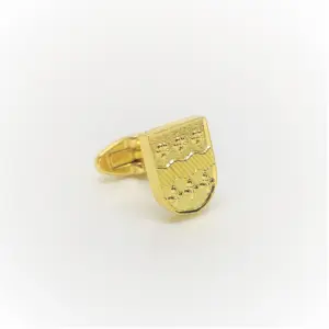 Boutons de manchette de Laminne dorés – Arte Del Fai